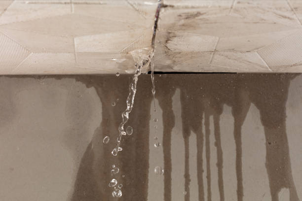 Professional Flood Damage Cleanup technician working in Milton Mills, NH
